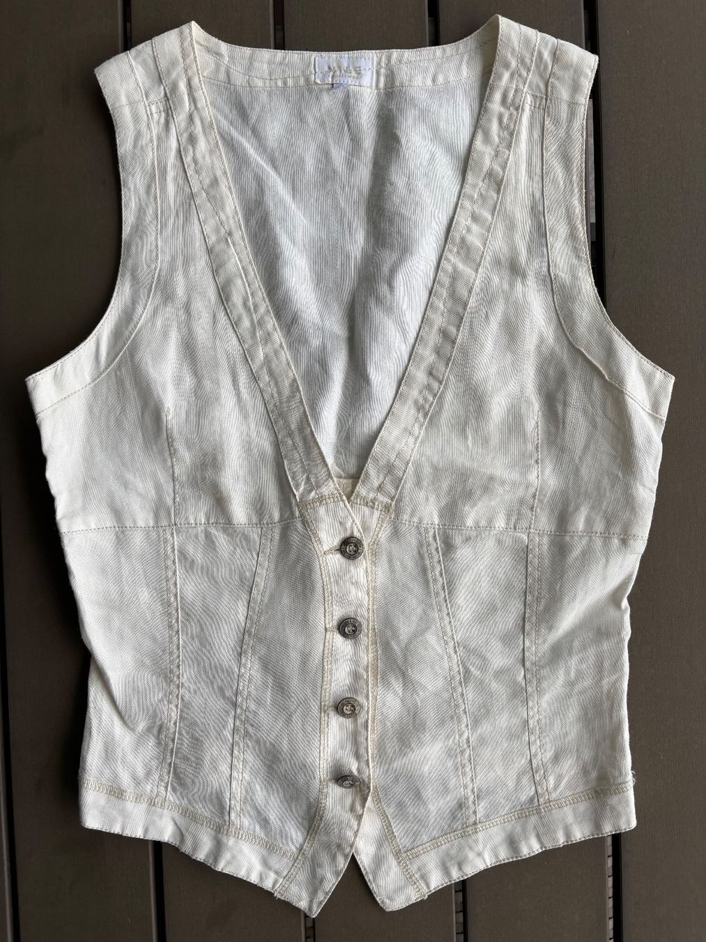 Nile Gilet & Giacche senza maniche: Nile Gilet - Weste, Grösse S, beige – Usato da Ebnat-Kappel venduto da Molton