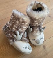 Schuh/Finken/Finken-Boots/Hausschuhe Rentier schlafend,Gr.38