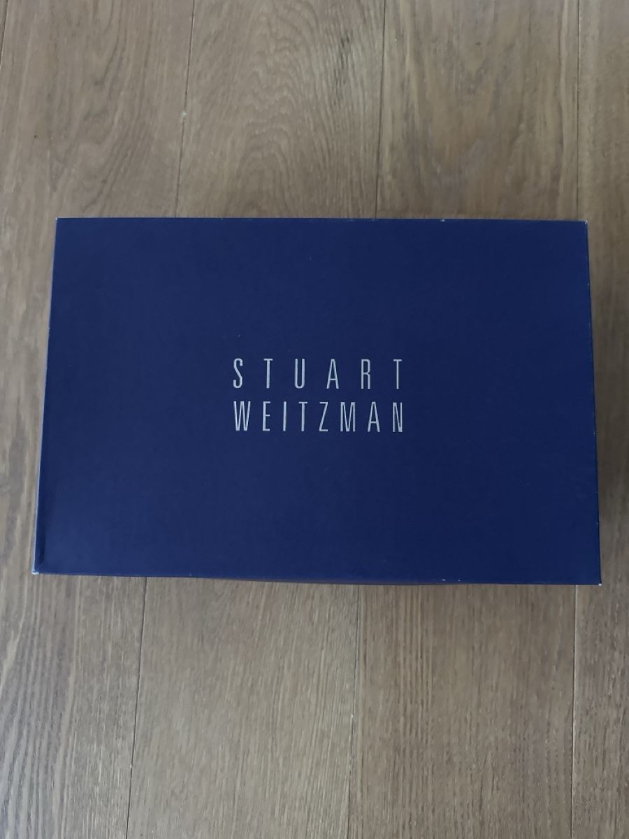 Stuart Weitzman Scarpe da donna: Stuart Weitzman Black Suede Booties, Chain Heel, Size 7.5 – Usato da Binningen venduto da can_s2yh 4