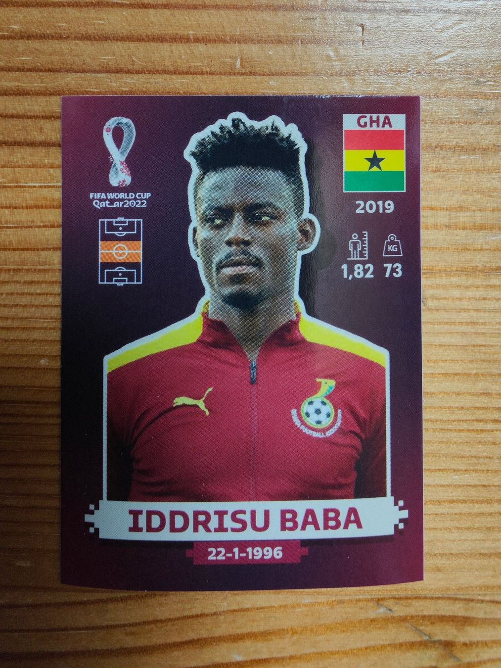 Panini Carte collezionabili: Panini WM 2022-GHA 11 – Nuovo e nell'imballaggio originale da Hittnau venduto da stamps_and_coins