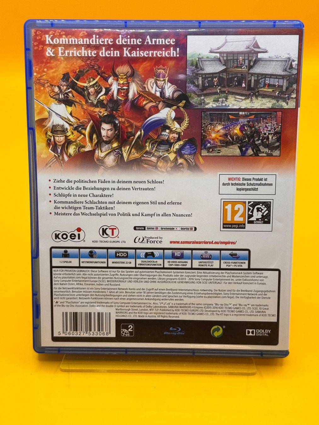 Sony Giochi: Samurai Warriors 4 Empires PS4 – Usato da Oberwil b. Zug venduto da silver2024 1