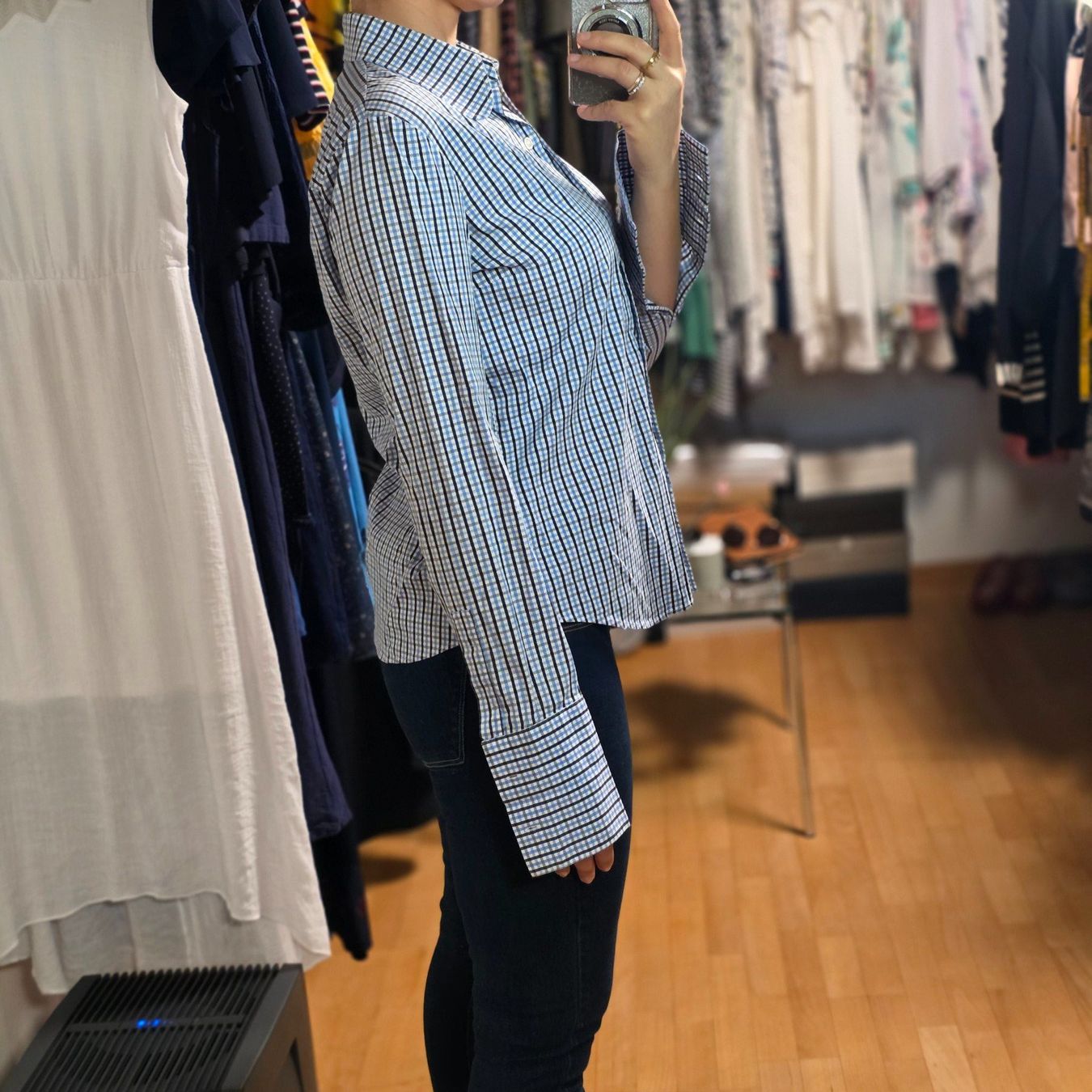 Michael Kors Camicette: Michael Kors karierte Bluse – zeitlos & elegant – Usato da Wald ZH venduto da CapLux 4
