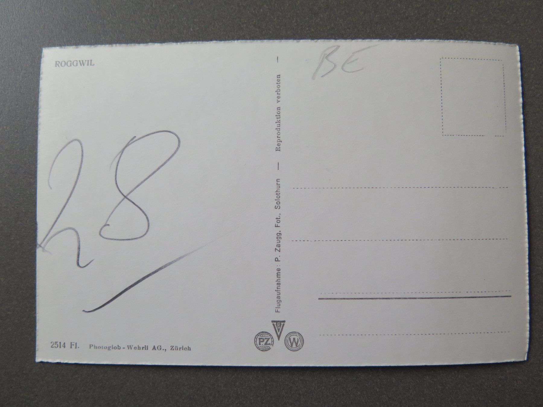 Cartoline postali: ROGGWIL BE - FLUGAUFNAHME – Usato da Wittenbach venduto da lipasal 1