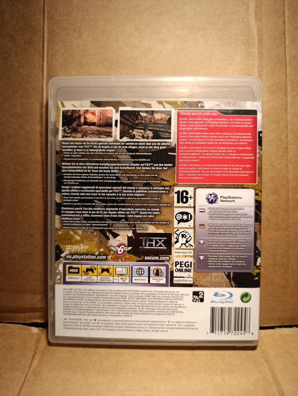 Sony Giochi: Socom Confrontation PS Game – Usato da Wil SG venduto da Donaldus 1
