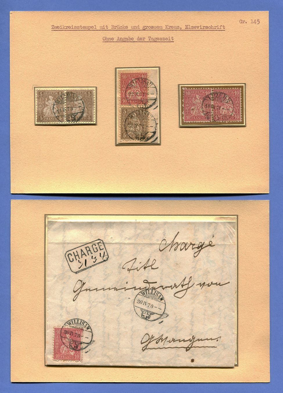 Timbri: Zweikreisstempel Gr. 145 – Usato da Maggia venduto da philtrade