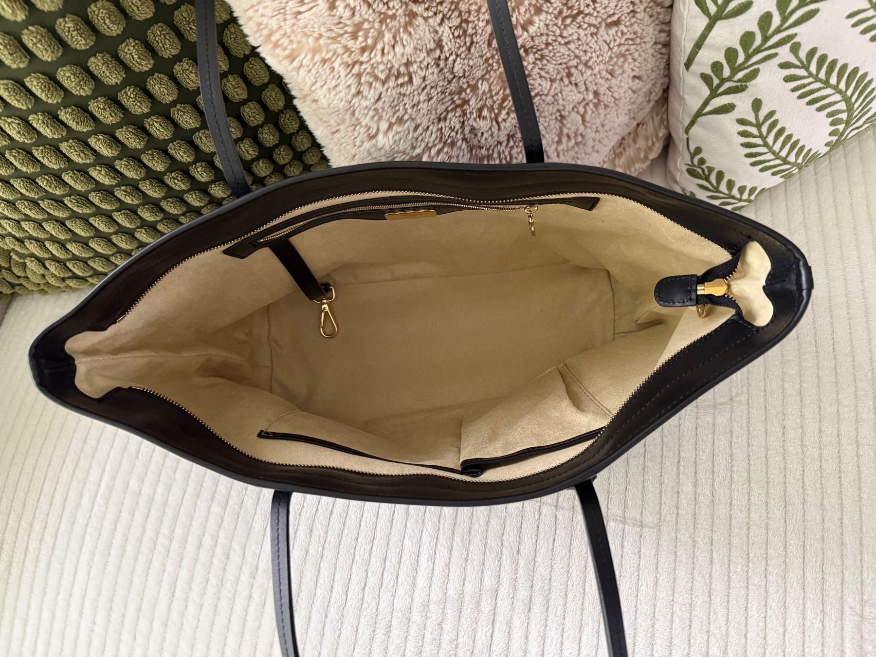 Maison Mollerus Borse da donna: Mollerus Winterthur Shopper Schwarz / Gold – Usato da Winterthur venduto da Eriseed 7