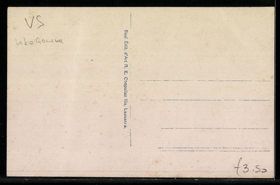 Cartoline postali: Bouveret, Rue du village, maisons et pas – Usato da Berlin venduto da bartko-reher 1