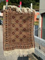 Baluch 73x53cm alter Teppich handgeknüpft sauber