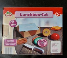 2x Spiel-Lunchbox aus Holz, je 11 Teile