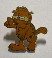 Pin Anstecker Garfield goldfarben orange guter Zustand