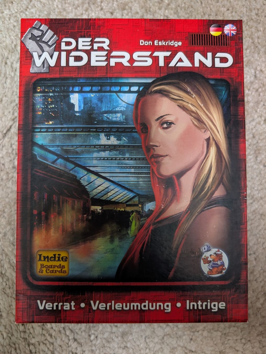 Spiele: Brettspiel Der Widerstand – Gebraucht aus Oberwil-Lieli von stefim
