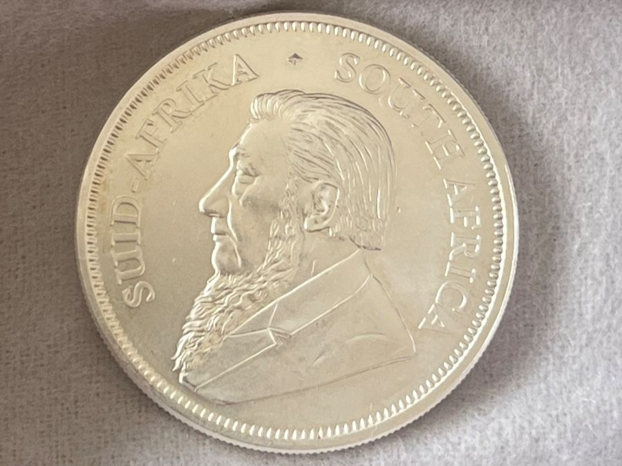 Tutti le monete: Krugerrand Silber 1 Unze, 2020 – Nuovo (secondo la descrizione) da Möhlin venduto da Breaux-Macleod 1