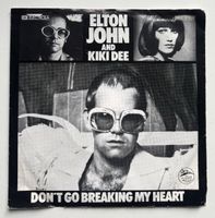 Elton John & Kiki Dee - 45 Don't Go Breaking Heart VG+/VG+