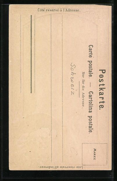 Cartes postales: Präge-Lithographie Luzern, Uferpartie m – D'occasion à Berlin par bartko-reher 1