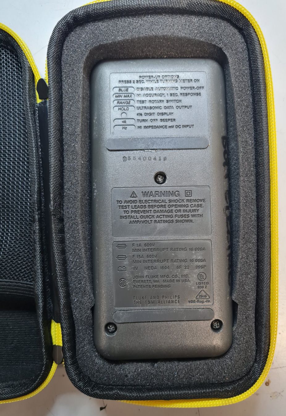 Fluke Messen: Fluke 87 true RMS digital Multimeter mit neuen Messspitzen – Gebraucht aus Horw von Arta20000 3