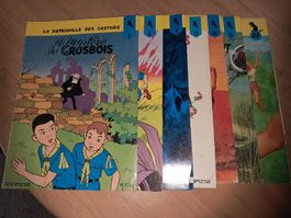 collection de 7 albums La Patrouille des Castors
