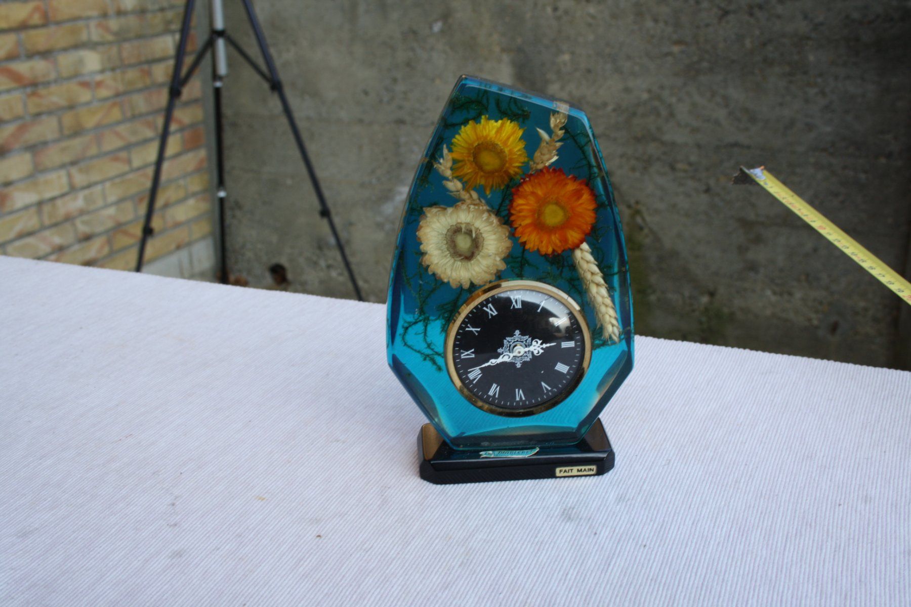 Stand- & Wanduhren: TISCHUHR VINTAGE – Gebraucht aus Wauwil von Pneuedy 3
