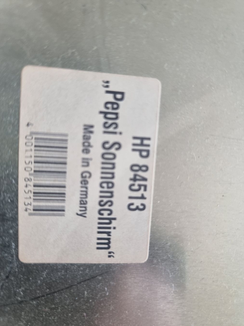 Pepsi Insegne: Pepsi-Cola Blechschild "Sonnenschirm" - alt limitiert – Usato da Uetendorf venduto da .Eidgenosse. 5