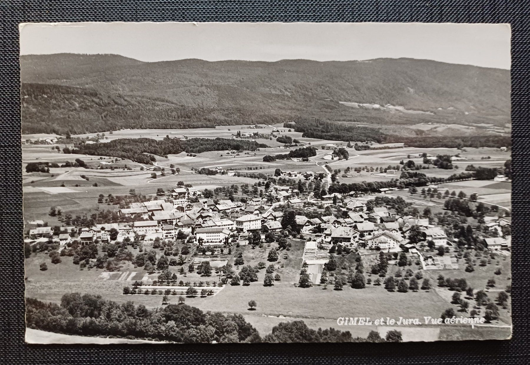 Cartoline postali: AK Vue aèrienne GIMEL – Usato da Brittnau venduto da simionius
