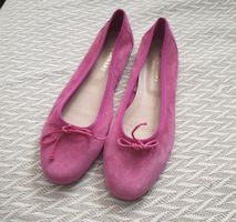 Positano pinke Echtlederballerinas Gr. 39.5