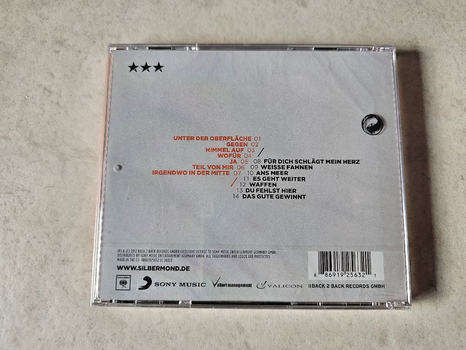 CD: Silbermond  -  Himmel Auf  /  Fabrikneu – Nuovo e nell'imballaggio originale da Schneisingen venduto da backstore24 1