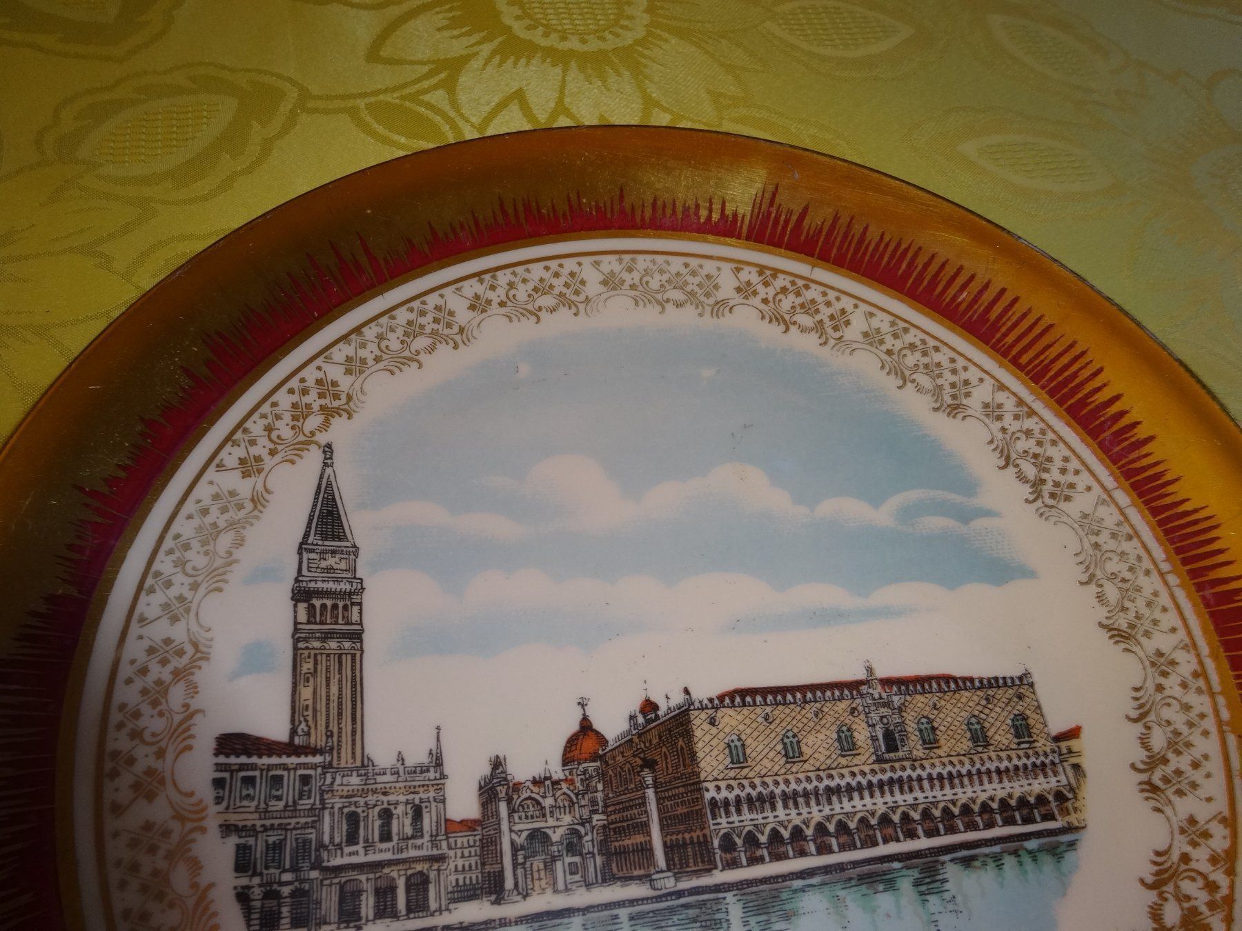 Teller: Assiette vintage - Venise – Gebraucht aus Biel/Bienne von milamila02 4