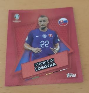 Topps Uefa Euro EM 2024 SVK 3 Laci Benes GOLD (Neu (gemäss Beschreibung