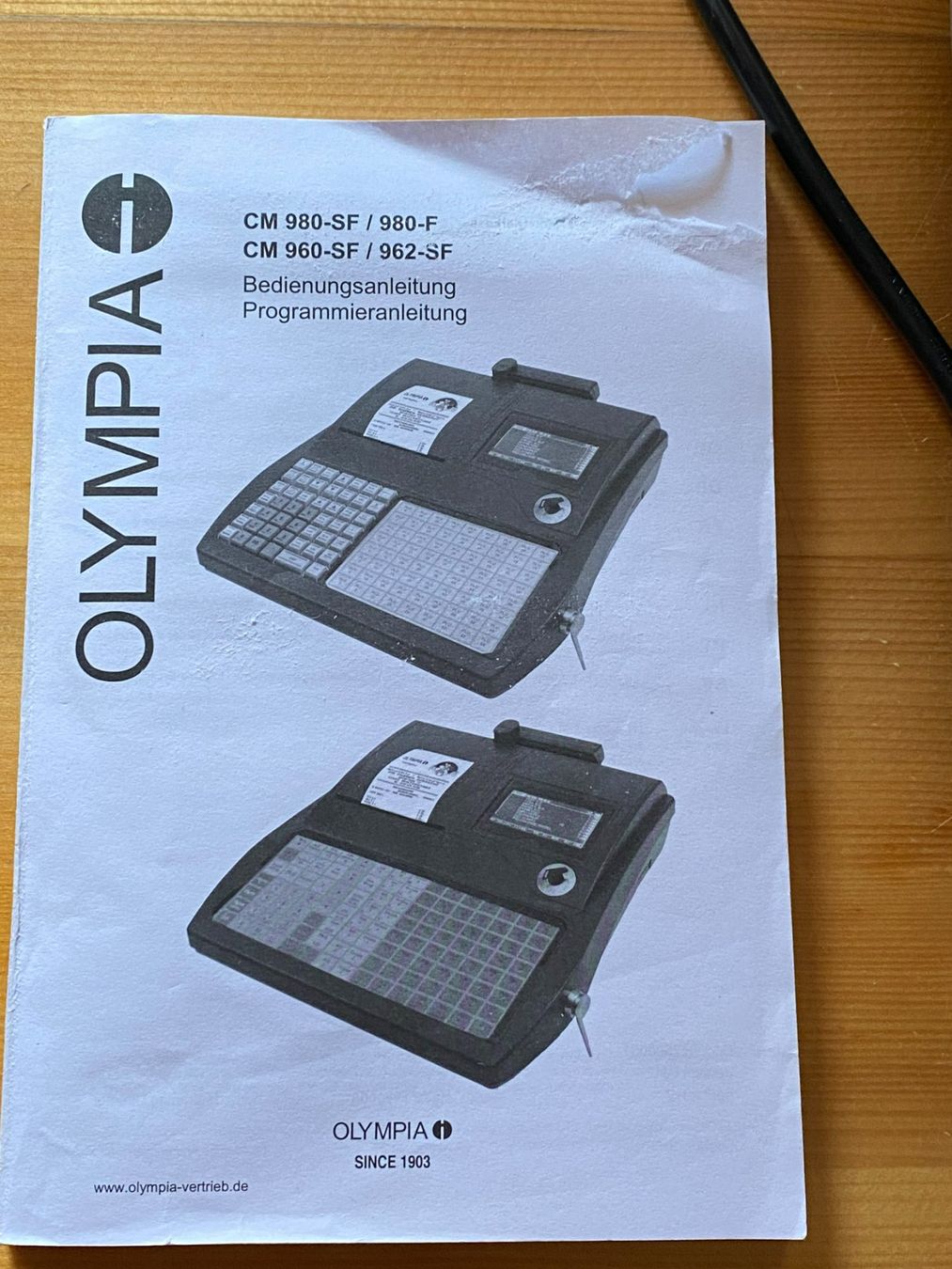 Registratore di cassa: REGISTER KASSE OLYMPIA – Usato da Meienried venduto da ManuelaBoutique 8