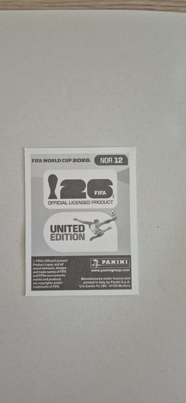 Panini Carte collezionabili: Panini NOR 12 – Nuovo (secondo la descrizione) da Thônex venduto da Sebabastien 1
