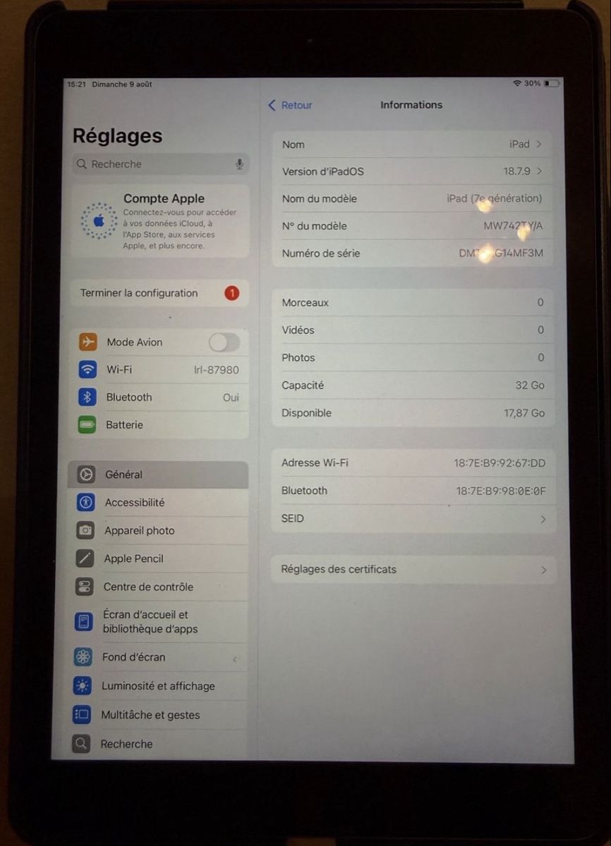 Apple Tablet PC: iPad Gen.7 – Usato da Biel/Bienne venduto da ant_h25x 1