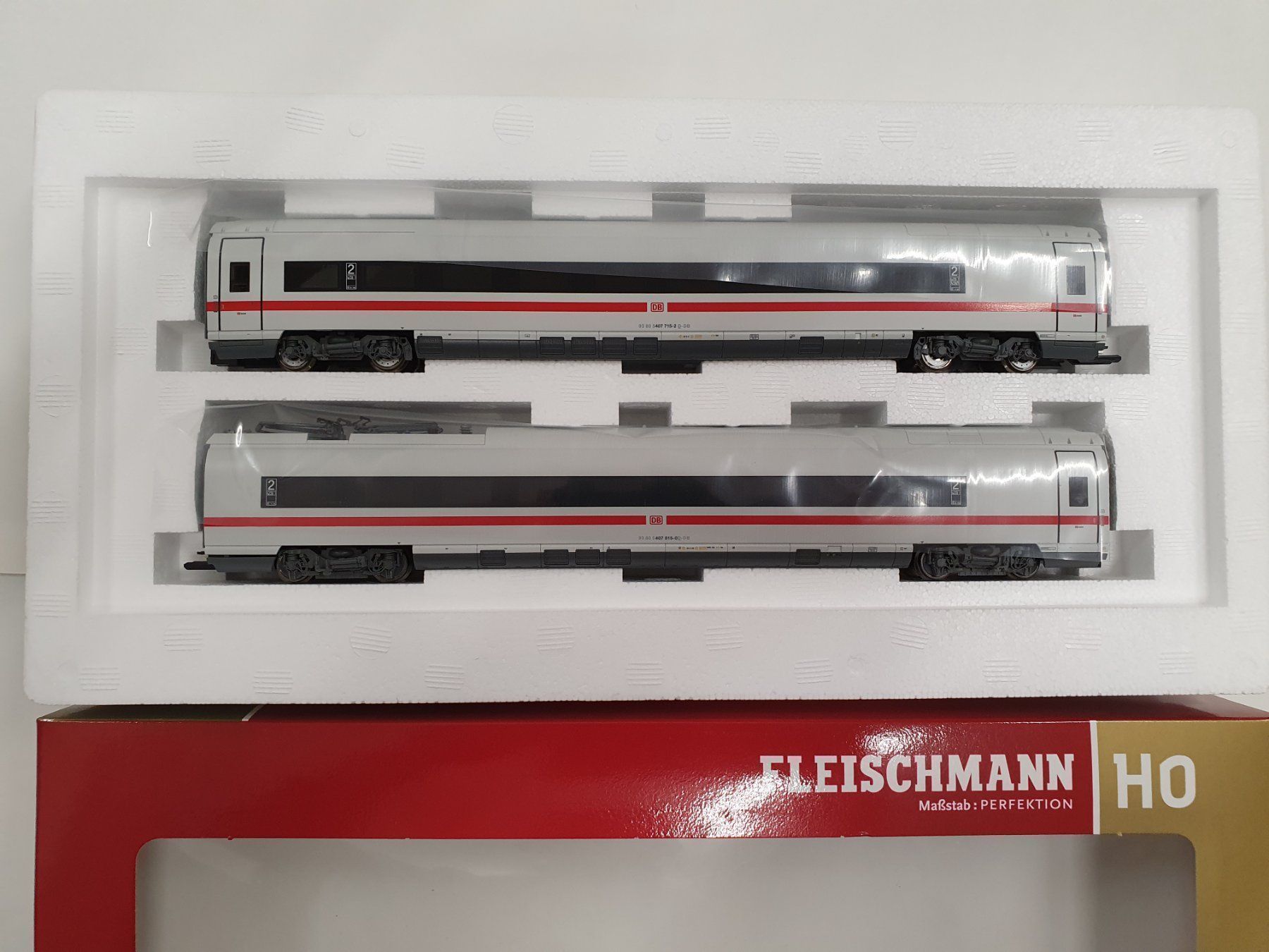 Fleischmann Modellini di ferrovie: Fleischmann 448071 DB BR407 Triebzug kpl – Nuovo e nell'imballaggio originale da Würenlos venduto da juruth 6