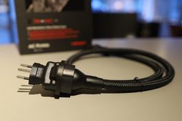 AudioQuest Y3 High-End Stromkabel NEU mit CH Adapter