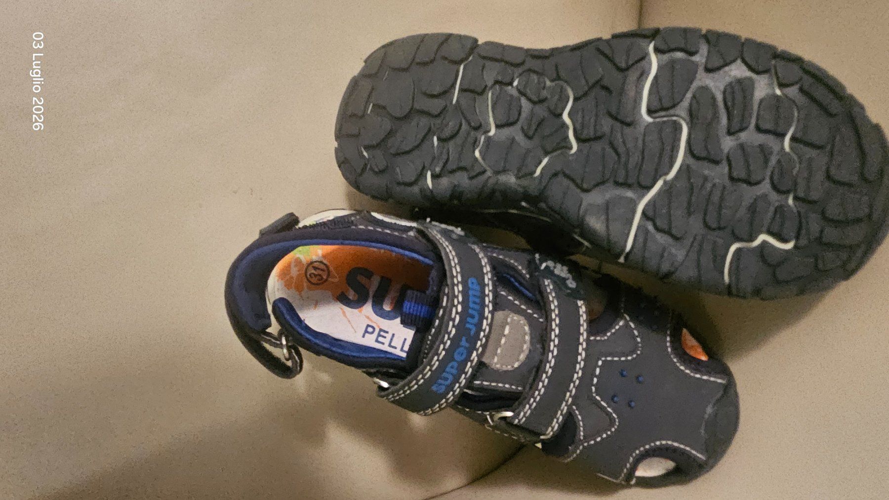 Scarpe da uomo: Sandali blu SuperJump taglia 31 usati – Usato da Pregassona venduto da dmo_prq2 2