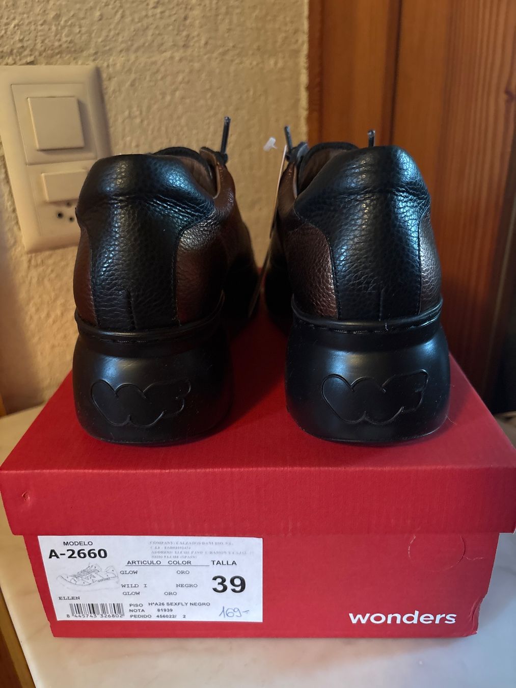 Scarpe da donna: Wonders - Wild I Glow - oro negro - 36 – Nuovo e nell'imballaggio originale da Besenbüren venduto da teluride89 2