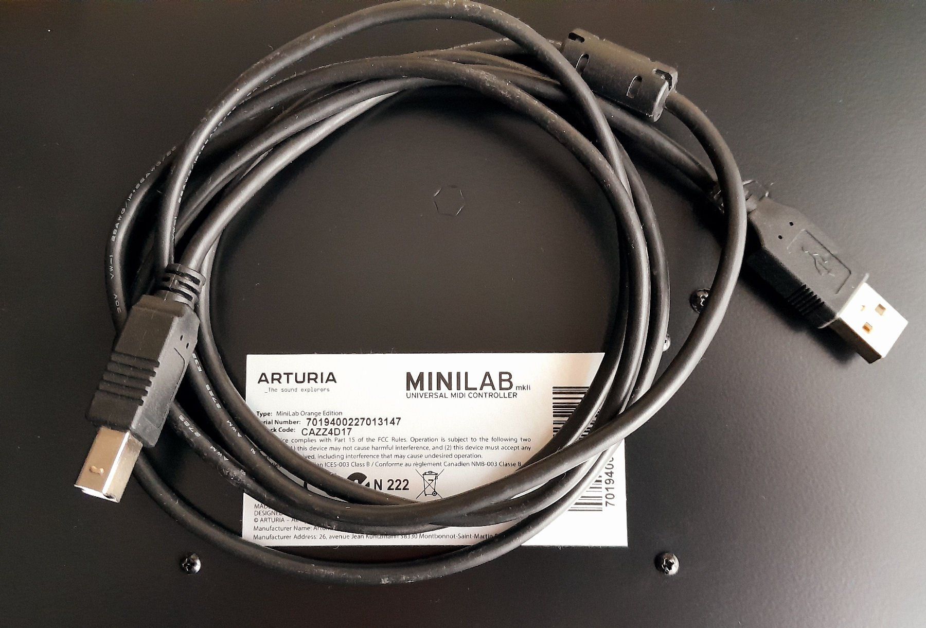 Arturia Musikinstrumente: Arturia Minilab MK2 Orange – Gebraucht aus Buchs SG von Radixx 4