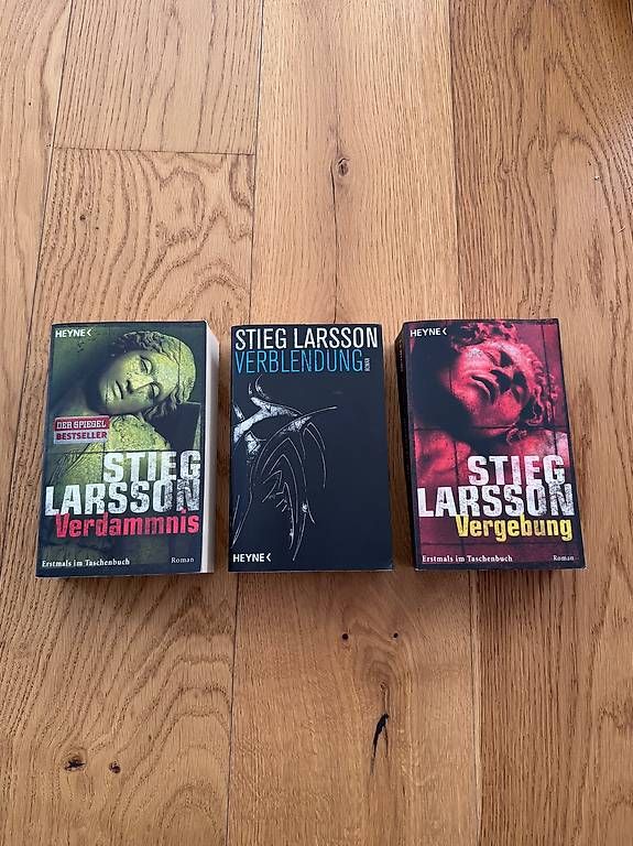 Libri: Stieg Larsson 1-3 – Usato da Eich venduto da James.P