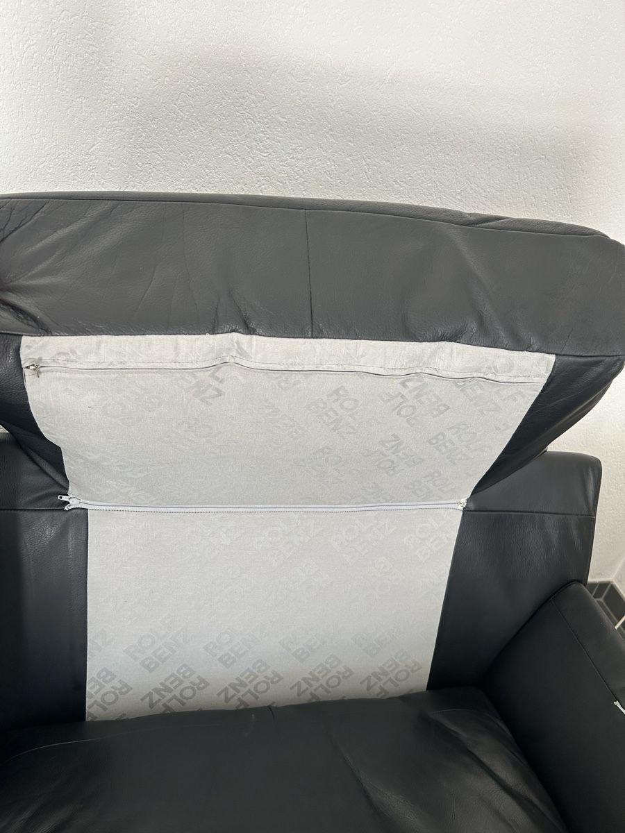 Rolf Benz Sofas: Schwarzes Rolf Benz Sofa, Top Zustand - Schnäppchen! – Gebraucht aus Tennwil von KIsliker 6