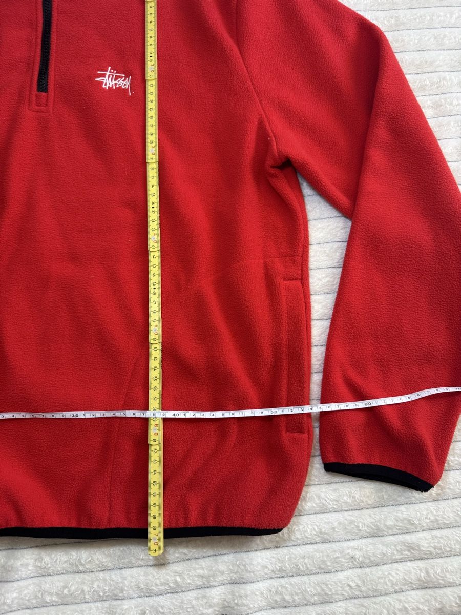 Stüssy Pulls & Sweat-shirts: Original Stüssy Fleece Jacke Rot L – Neuf (Voir description) à Vionnaz par b_f_d_r_g 2