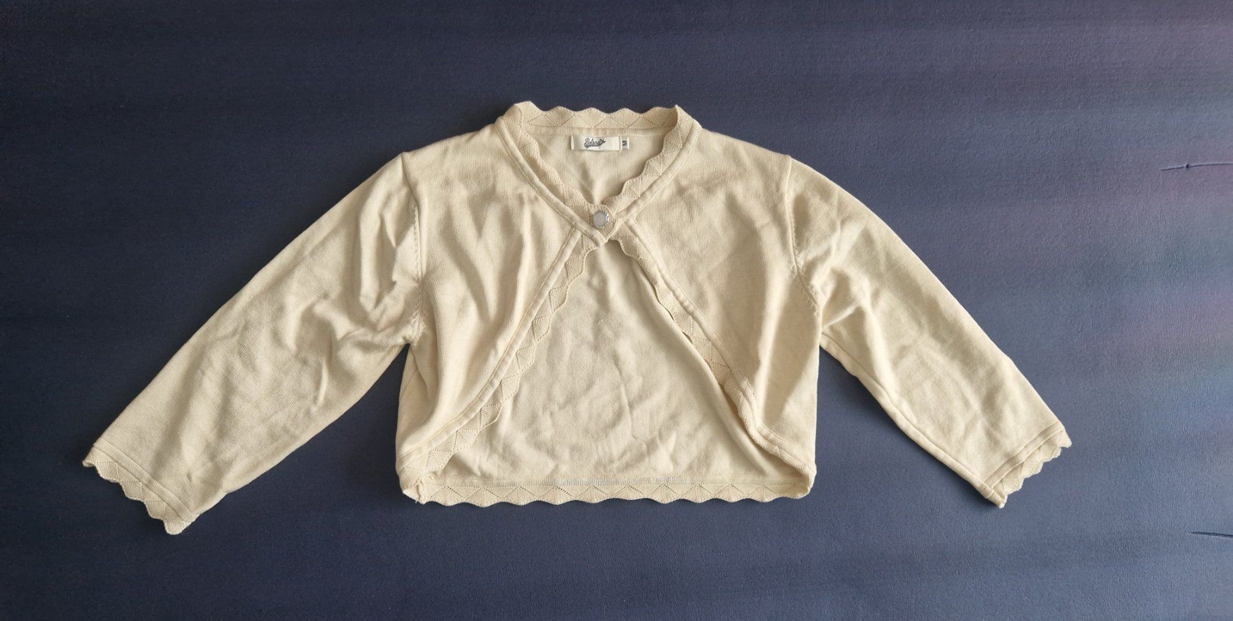 Bolero: Belsira Bolero beige Gr. M, ungetragen – Nuovo e nell'imballaggio originale da Zürich venduto da stefanella