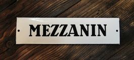 Emailschild "Mezzanin"