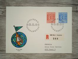 TR18 Enveloppe + Timbre Suisse 1966