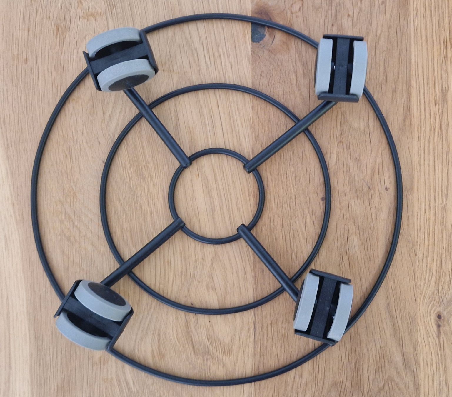 Sottobicchieri: Pflanzenroller, Topfuntersetzer mit Rollen, Schwarz! – Usato da Zug venduto da Pinche0 3