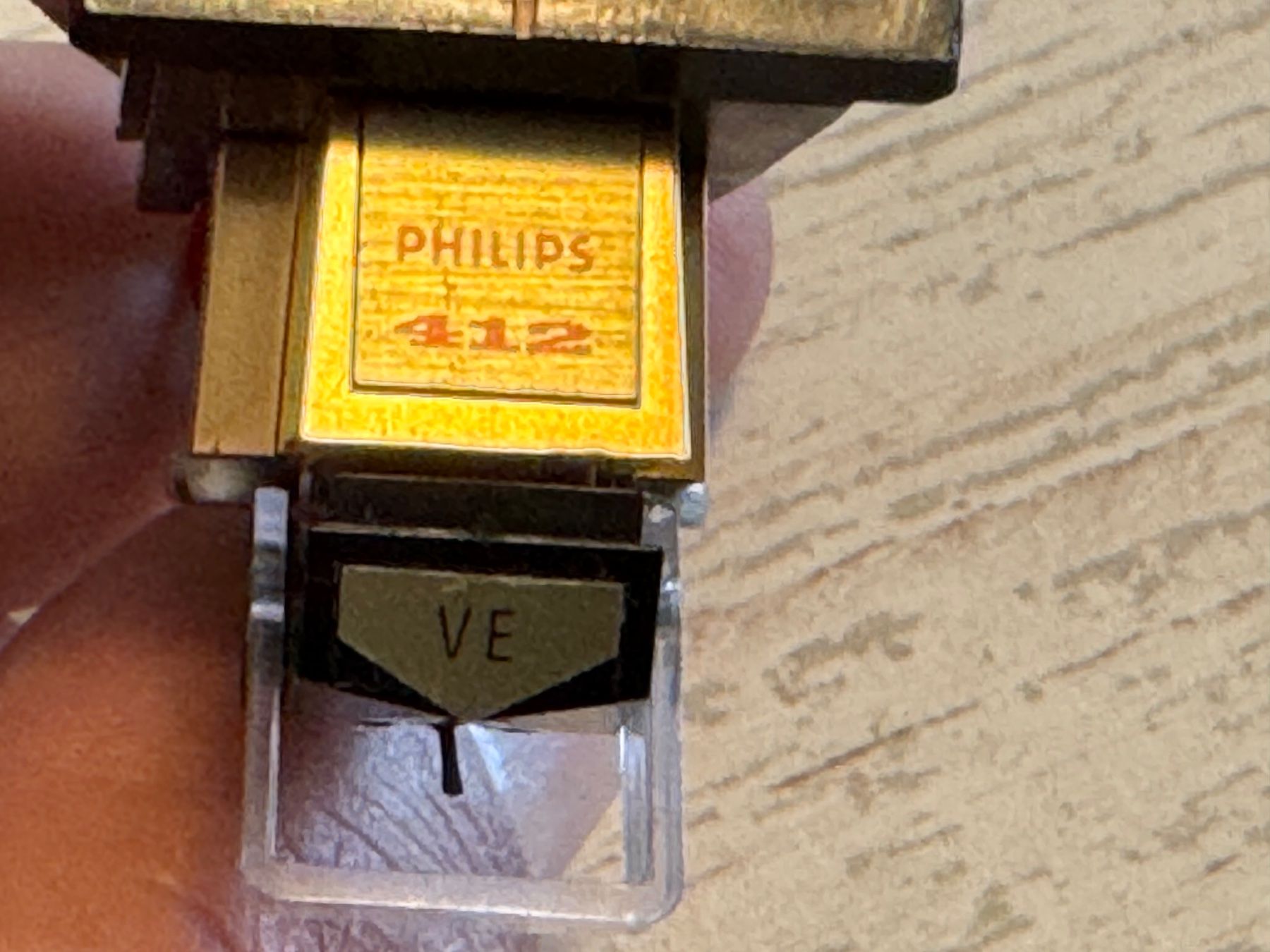 Philips Giradischi: Philips 412 ve headshell und nadel – Usato da Zunzgen venduto da milesdavis76 7