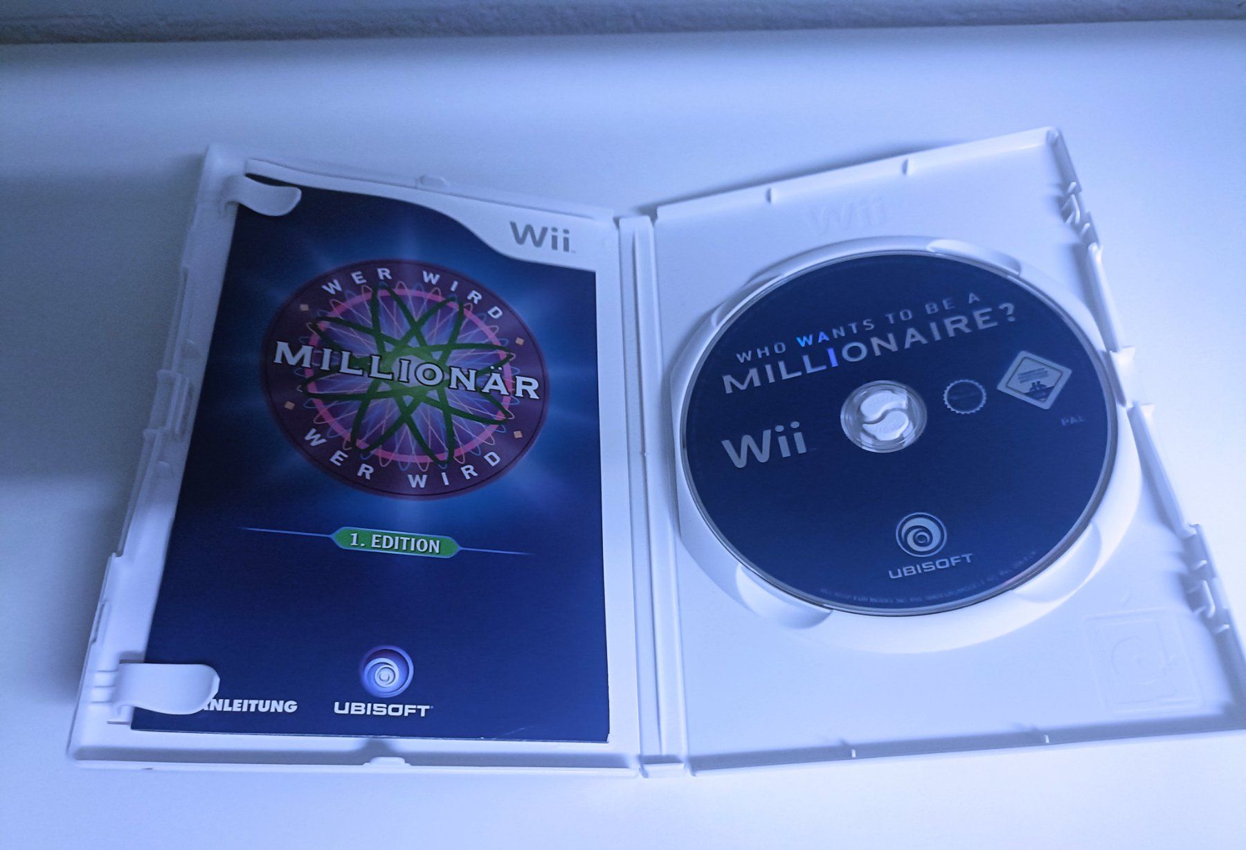 Nintendo Giochi: Wer wird Millionär 1. Edition | Wii – Usato da Köniz venduto da Gamecollect 1