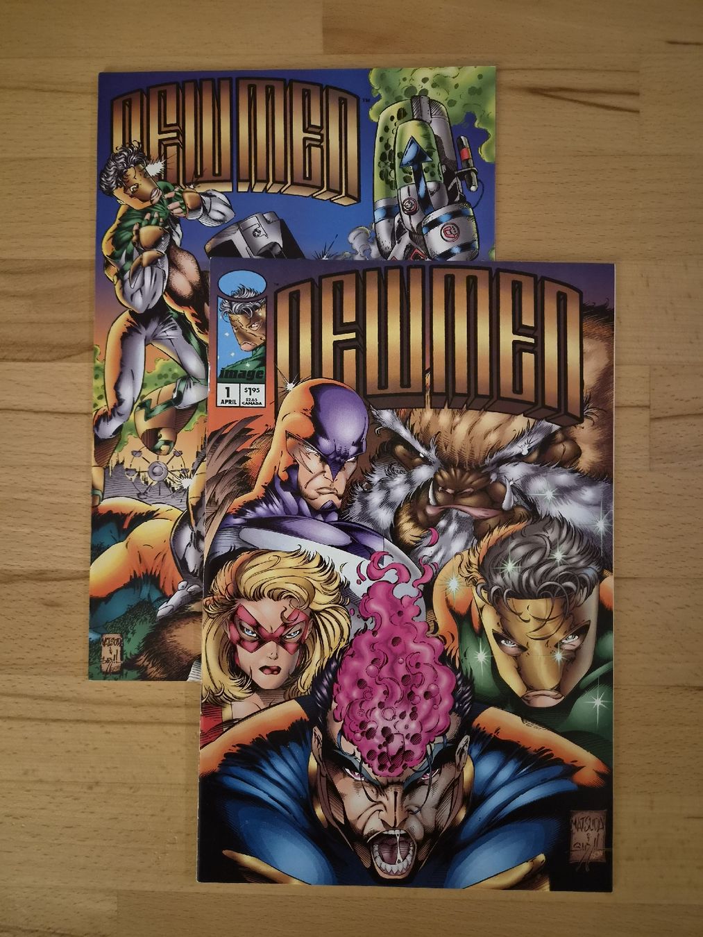 Comics: Newmen #1-2 (IMAGE) – Gebraucht aus Biel/Bienne von collector_comics