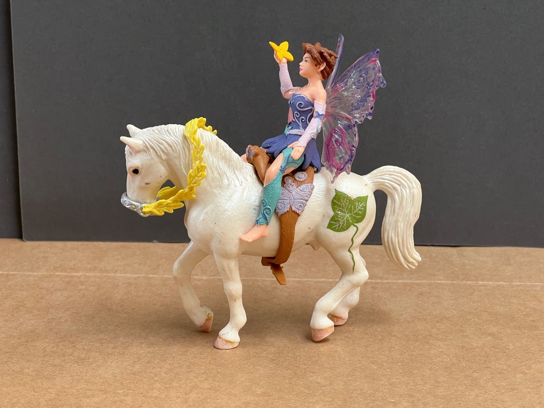 Schleich Statuette: Schleich Elfenreitset Limeya Bayala – Usato da Ennetbaden venduto da mapa05