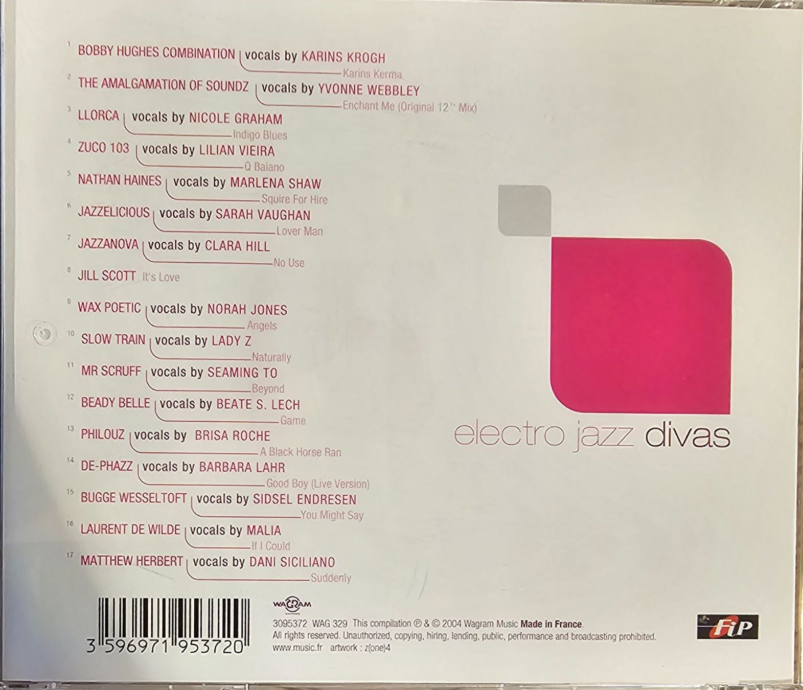 CD: Various ‎– Electro Jazz Divas – Usato da Wahlen b. Laufen venduto da Cg10 2