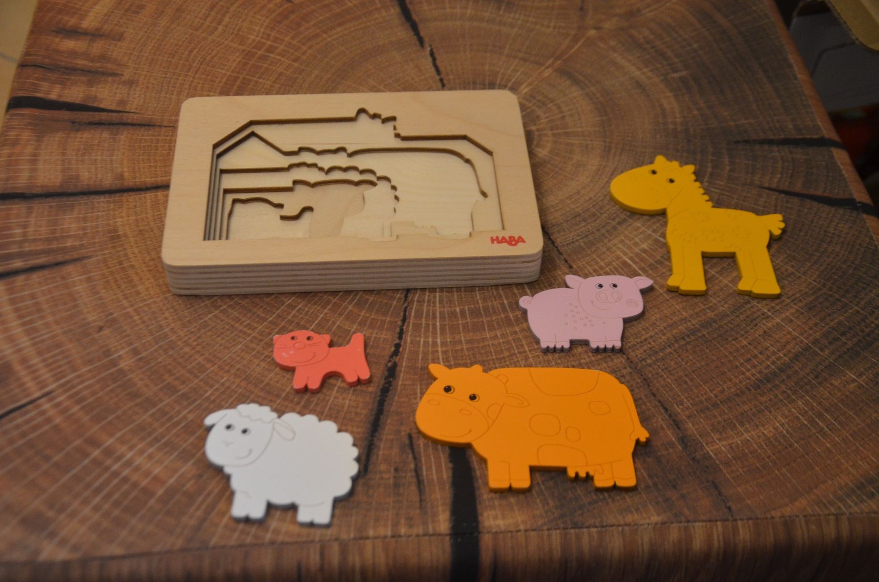 Haba Puzzle: HABA HOLZ PUZZLE – Usato da Chiasso venduto da Dolly015 1