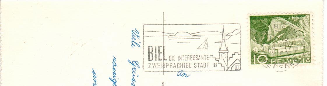Cartoline postali: Biel Place Centrale – Usato da Wolhusen venduto da Curver9 1