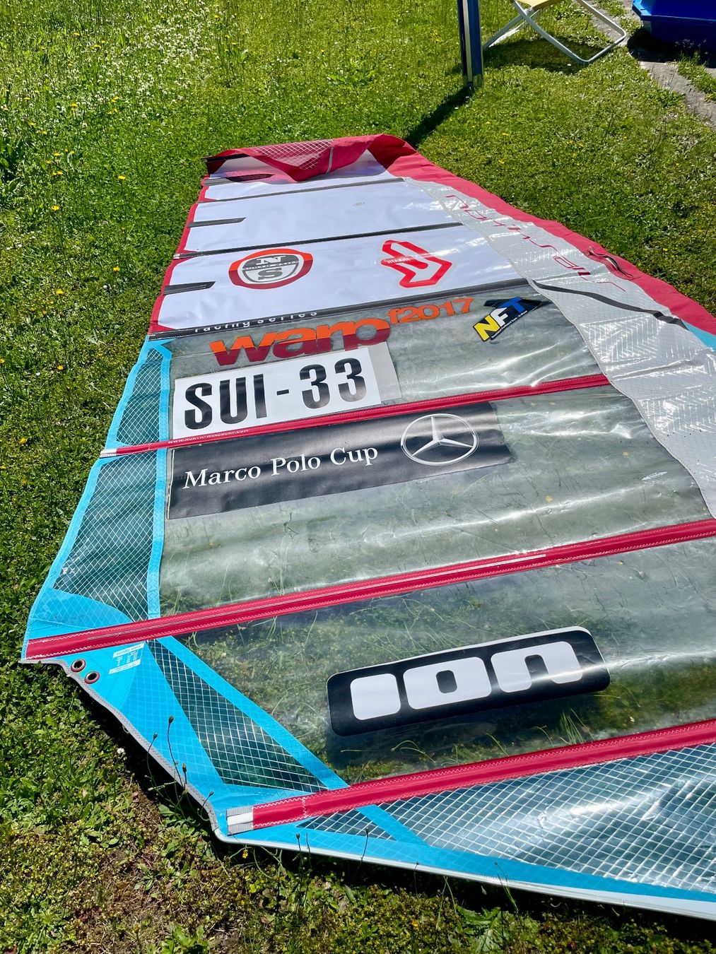 North Sails Surfen: 7.0m2 North Sails Warp 2017 – Gebraucht aus Murten von kel_6w8s 1